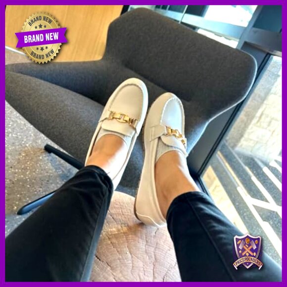 Women's Loafers Slip-On Work Flats Comfortable Lightweight Business Casual Shoes - Picture 2 of 7